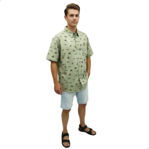 camisa pesca con mosca