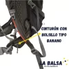 Mochila técnica y ligera para lleva la mínima cantidad de objetos. Recomendado para fast-packing, quienes recorren la mayor cantidad de distancia en reducido tiempo, dentro de un día que va entre 30 a 60 kilómetros. Acceso total al interior (tipo valija). Cinturón con bolsillos, tipo riñonera. Compartimento para bolsa de hidratación (no incluye). Reflectantes de seguridad.
