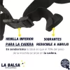 Cabecera con 2 bolsillos: 1 interno/1 externo 2 bolsillos laterales con elásticos y malla 3D. Espaldar ABS estructura con panel de malla cubierta de goma, otorga máxima ventilación a través del espacio entre la mochila y el panel. Tiras acolchadas, con correas ajustable a la altura del esternón, etiqueta reflectante y clip para manguera de agua. Salida de manguera de agua. Flap frontal de rápida apertura Compartimiento para bolsa de hidratación. (No Incluye Bolsa Hidratante) Porta bastones. Alto: 63 cm Largo: 33 cm Ancho: 16 cm