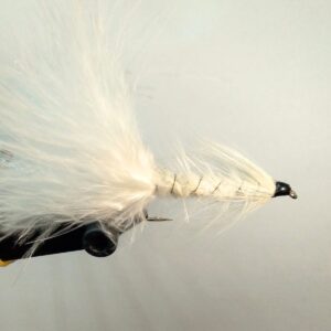 Woolly Bugger - White Nº 4