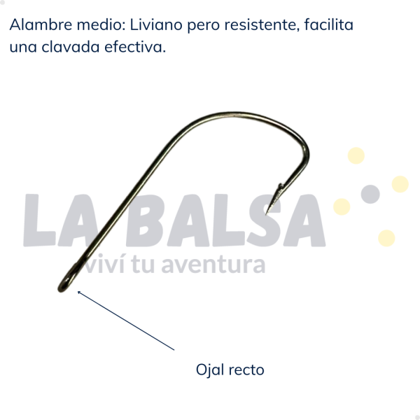Anzuelo Mustad Crystal 277E-CL - Imagen 3