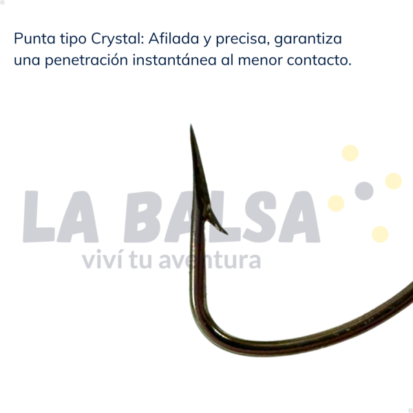 Anzuelo Mustad Crystal 277E-CL - Imagen 4
