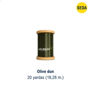 Hilo Floss Seda Una Hebra (20 Yardas) - Olive dun