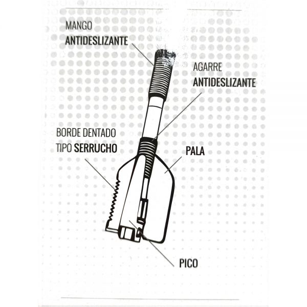 Pala Waterdog (SPFX18BK) - Imagen 2