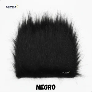 Craft Fur Parche 10x15 cm. - Negro