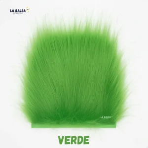Craft Fur Parche 10x15 cm. - Verde UV