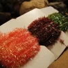 Está hecho con fibras de flashabou al 100%, puro brillo, para cuerpos de streamers.