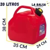 Los bidones de la marca Aquafloat poseen un fabuloso pico surtidor con carga a 45º para facilitar su uso. Además, cuenta con traba de seguridad, para evitar eventuales derrames. Está constituido de plástico polipropileno, y como debe ser, son bidones con antiestática y anti-venteo. 20 Litros