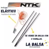 Varillas para carpas de compuesto de fibra de vidrio virgen (NanoFlex), mucho más resistentes que las tradicionales de fibra reutilizada. Interconectadas por un elástico interno, que facilita el montaje. Se venden en bolsas de 3 varillas. Largo de varilla Largo elástica Diámetro varilla 55 cm. 4.9 m. 6.9 mm.