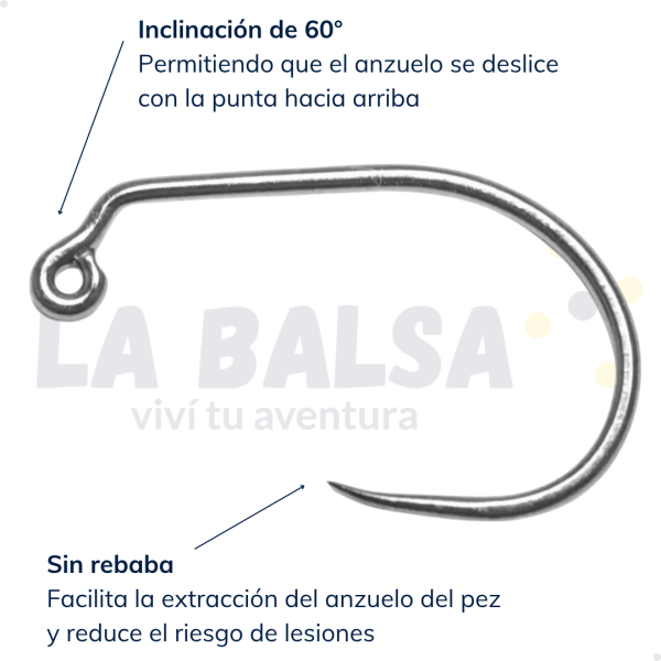 Pack 10 Anzuelos Rise 3110 - Imagen 3