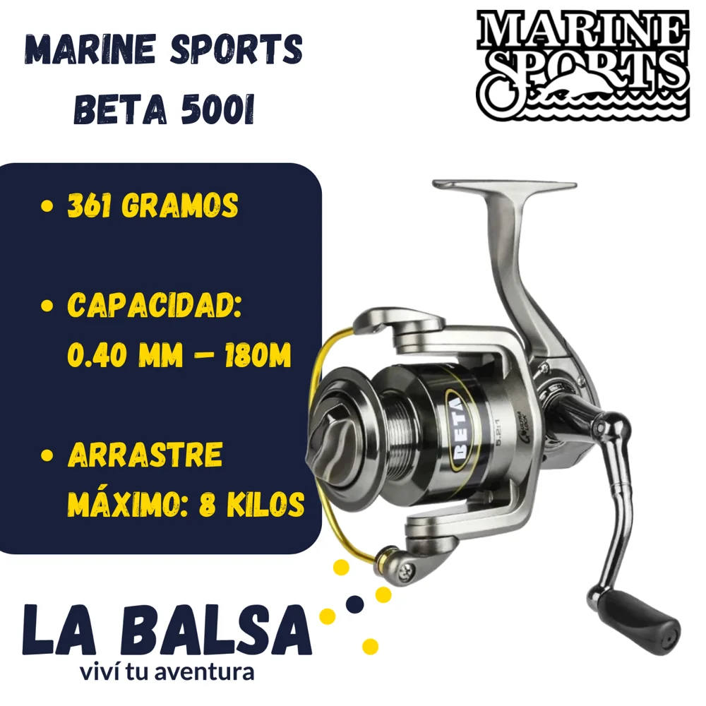 Reel Marine Sports Beta 500i - La Balsa