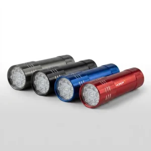 Linterna UV 9 leds