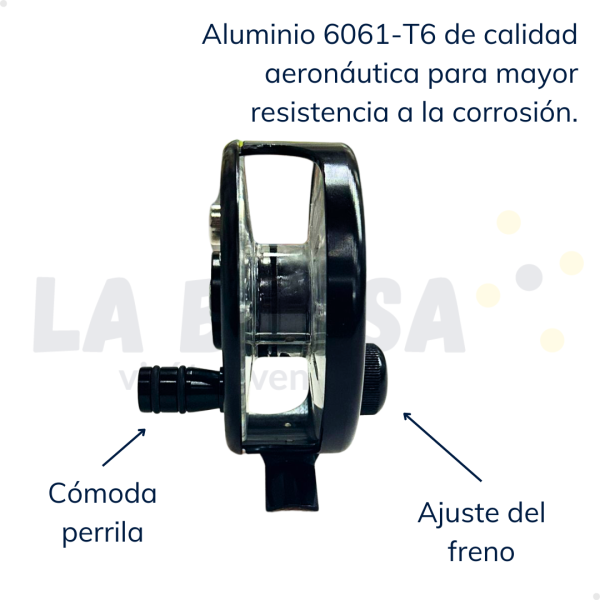Reel Mosca Fly STH Cayuga #1.5 Líneas WF4 - WF5 - Imagen 5