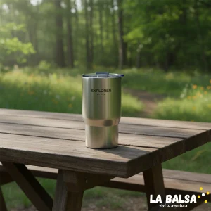 Vaso Cafetero Apolo 414ml (Plateado)