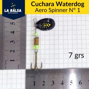 Cuchara Waterdog N° 1 - N° 1 - Negro / Lunares Amarillos