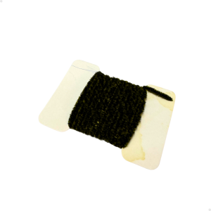 Chenille Mottled - Negro-oliva