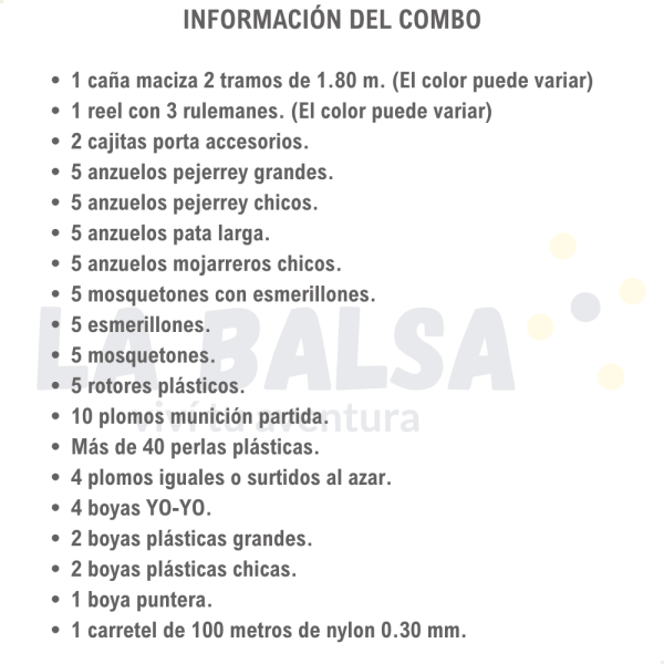 Kit de Pesca Completo - Caña + Reel + Cajas con 75 Accesorios - Imagen 2