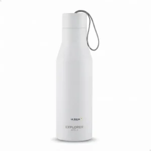 Botella Térmica Explorer 750 ml - Acero Inoxidable - Blanco
