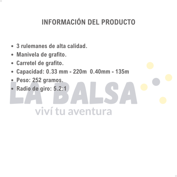 Reel Marine Elite Novo 3000 3 BB - Imagen 2