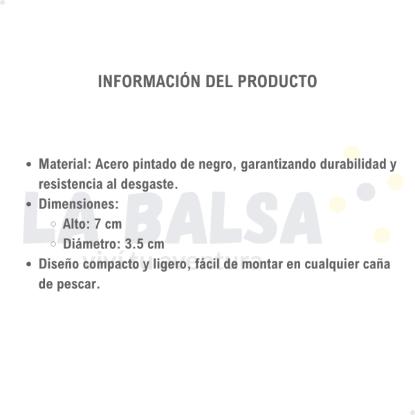 Campanita Para Pesca Acero - Imagen 2