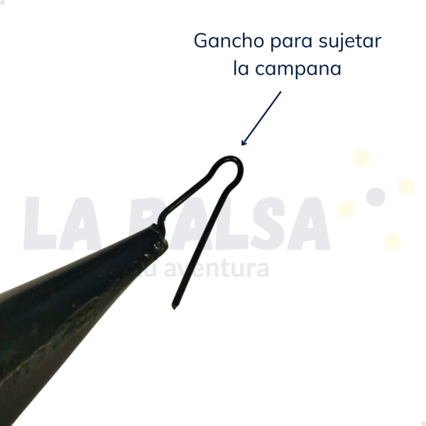 Campanita Para Pesca Acero - Imagen 3