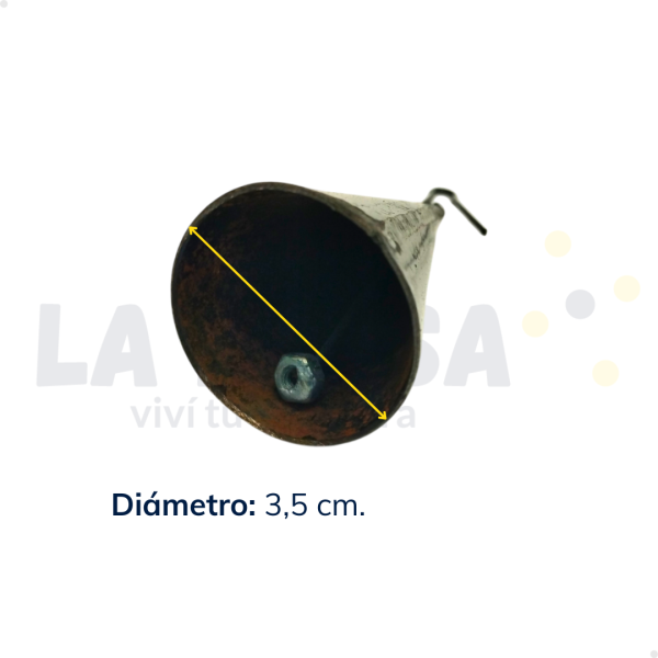 Campanita Para Pesca Acero - Imagen 4