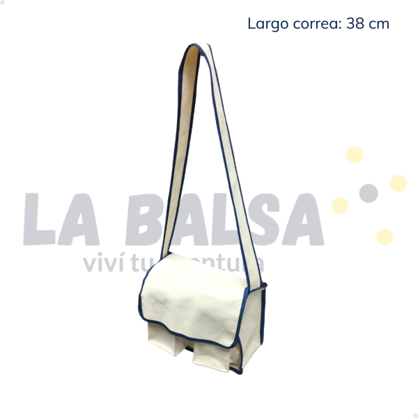 Bolso Morral Pesca Niño - Lona Extra Resistente - Imagen 5