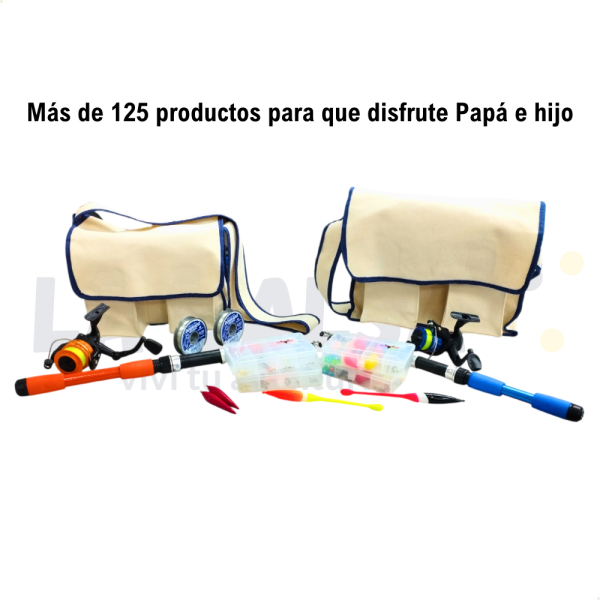 Combo Pesca Completo Papá e Hijo - Imagen 4