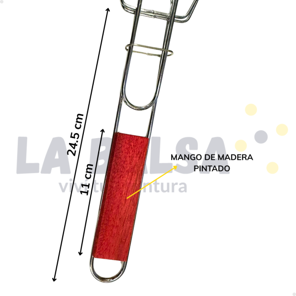 Parrilla chica para pescado - Imagen 5
