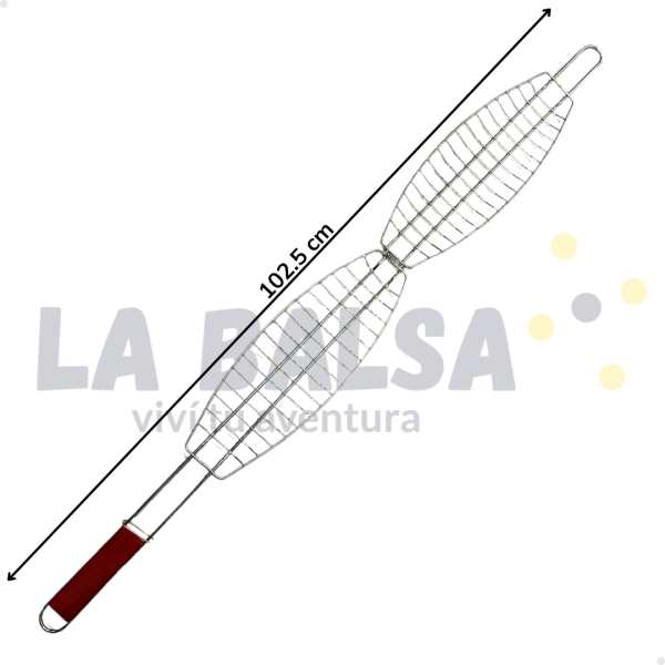 Parrilla chica para pescado - Imagen 4