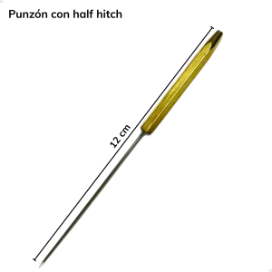 Punzón Lezna Hexagonal Bronce