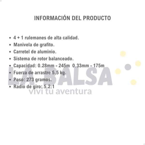 Reel Marine Sports Prisma 2500 FD - Imagen 2