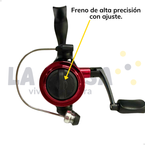 Reel MARINE Frontal STAR 3 Red - Imagen 6