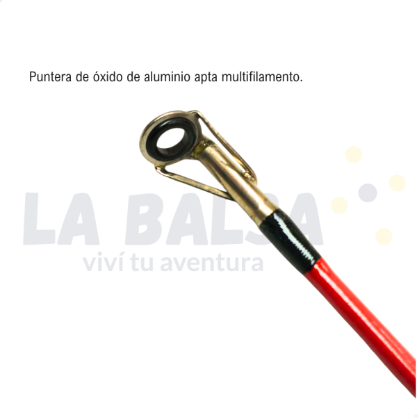 Combo Caña 2 Tramos Rover 1.80 + Reel Eagle + Accesorios - Imagen 7