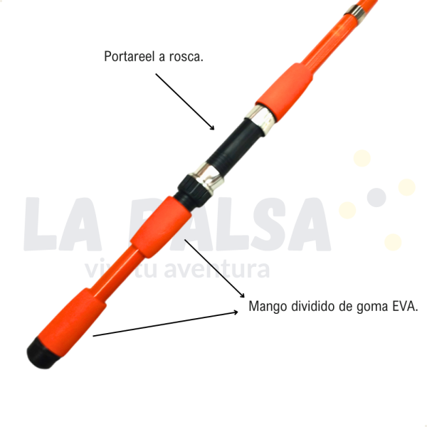 Combo Caña Tel. 1.80m + Reel + Bolso niño + Accesorios - Imagen 4