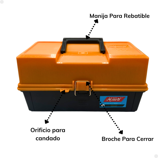 Caja Mauri 350 2 Bandejas - Imagen 3