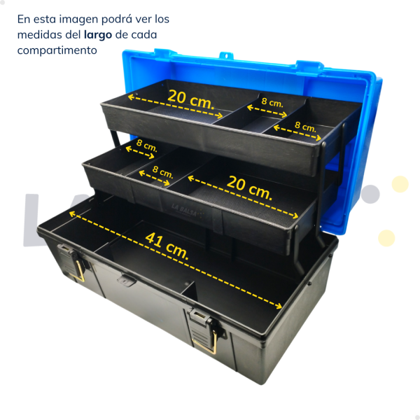 Caja Mauri 430 2 Bandejas - Imagen 4