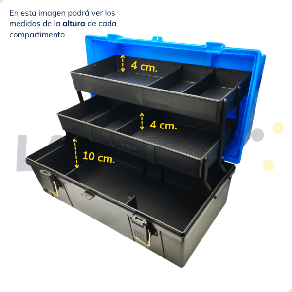 Caja Mauri 430 2 Bandejas - Imagen 6