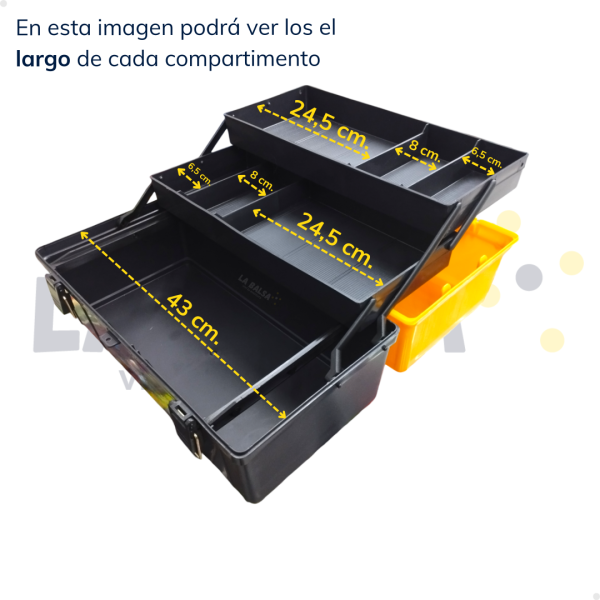 Caja Mauri 460 2 Bandejas - Imagen 4