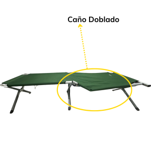 Catre Plegable Portatil Aluminio