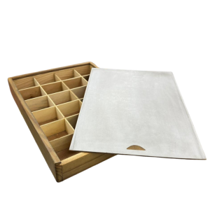 Caja de madera 24 casilleros