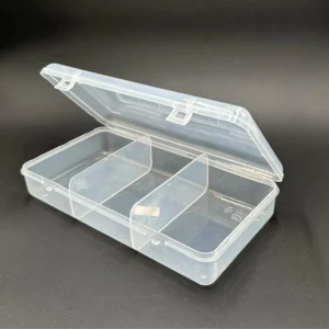 Caja Plástico Pesca L 3 divisiones