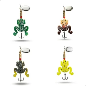 Señuelo Goma 9 cm. - Rana Con Cuchara