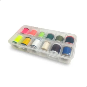 Combo 12 Hilos Poly Thread + Caja