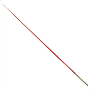 Vara Fibra de Vidrio Maciza 165 cm - Ideal Cañas Trolling (Roja)