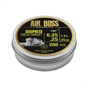 Balines APOLO AIR BOSS Domed Calibre 6.35 mm (.25) x 200 Unidades