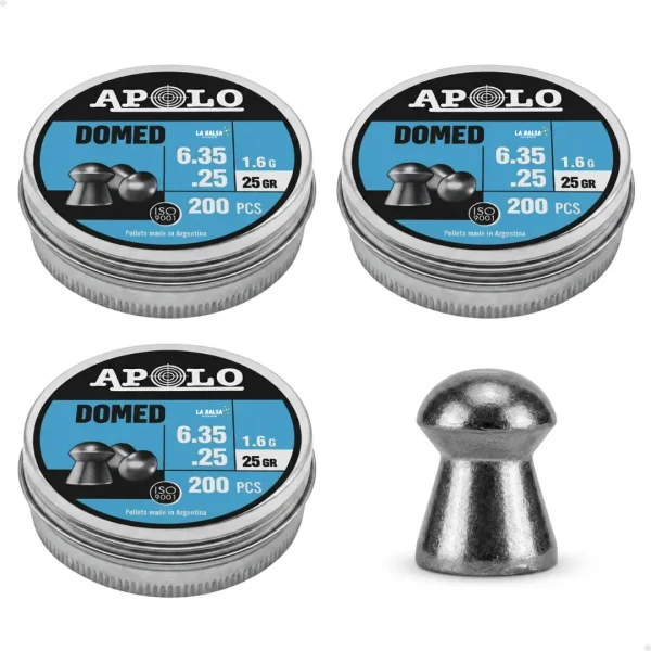 APOLO Domed Calibre 6.35