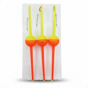 Linea de flote | Chirimbolo 3 boyas palito (Amarillo/Naranja)